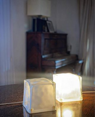 Lámparas de cristal transparentes