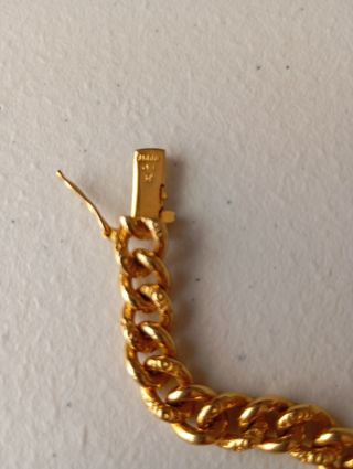 Pulsera Oro Laminado Bijou GL de 19 CMS. OFERTA
