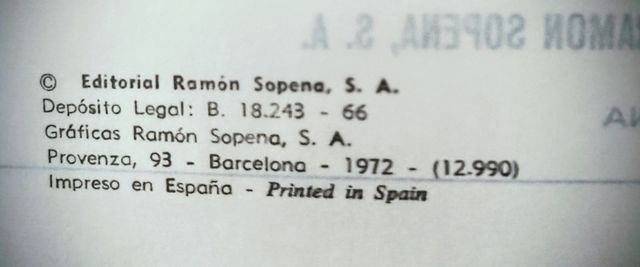 Diccionario Aristos, decada de los 70