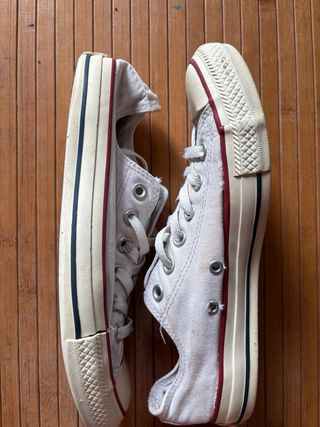Converse Chuck Taylor Bajas Blancas