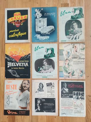 Revistas moda vintage Le bouquet
