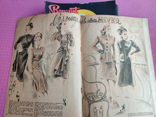 Revistas moda vintage Le bouquet