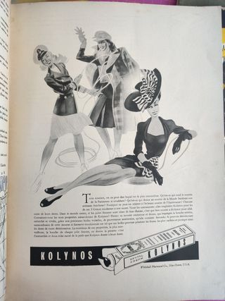Revistas moda vintage Le bouquet