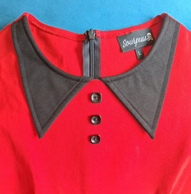 Vestido skater "Sourpuss".