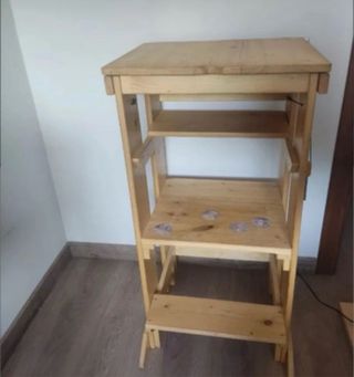 Trona-torre aprendizaje madera