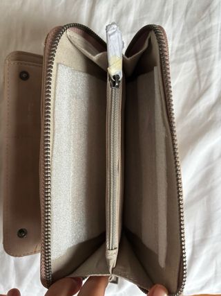 Cartera Slang Beige