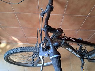 Bicicleta Montaña Rockrider Negra