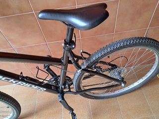 Bicicleta Montaña Rockrider Negra