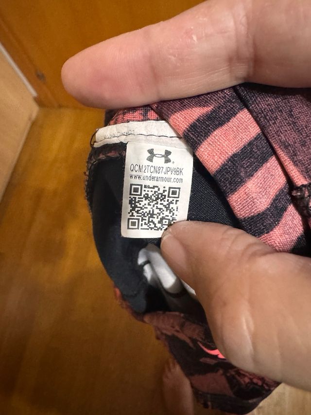 Mallas Under Armour Rock Project Rosa/Negro