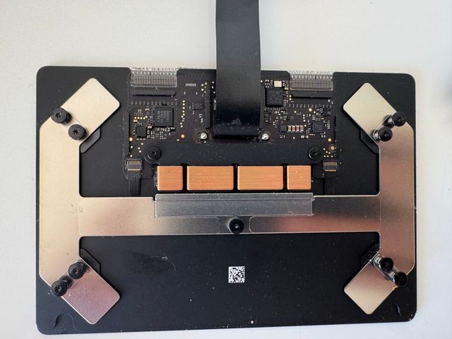 Trackpad MacBook Air A1932 argento + cavo flessibile