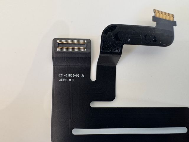 Trackpad MacBook Air A1932 argento + cavo flessibile