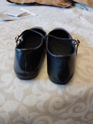 Bailarinas de piel Zara