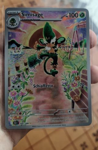 Carta Pokémon Simisage Fase 1 PS 100
