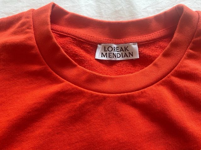 Sudadera Loreak Mendian naranja