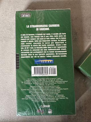 Due cassette straordinaria carriera di varenne