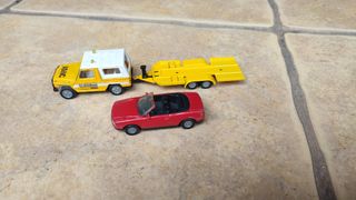 SIKU Miniatura: Remolque + 2 Coches