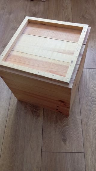 Caja de madera para almacenaje