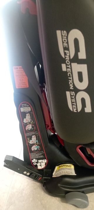 Silla coche niño Grupo 1/2/3 Isofix