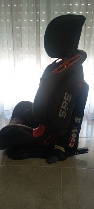 Silla coche niño Grupo 1/2/3 Isofix