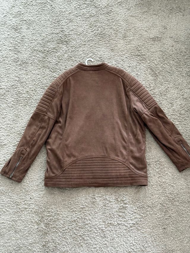 Chaqueta Biker Cazadora Cuero C&a Cazadora Biker Marrón C&A