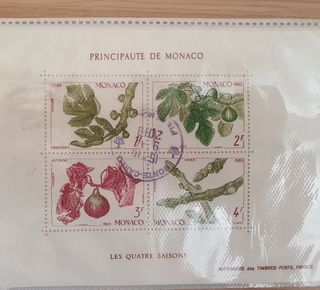 Lote de sellos de Mónaco