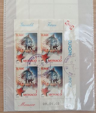 Lote de sellos de Mónaco