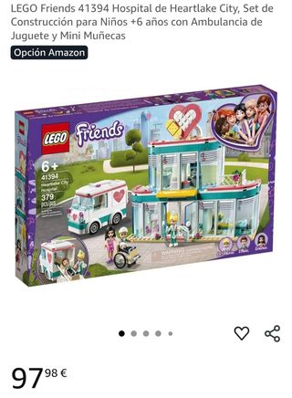Lego Friends Hospital y Ambulancia 41394