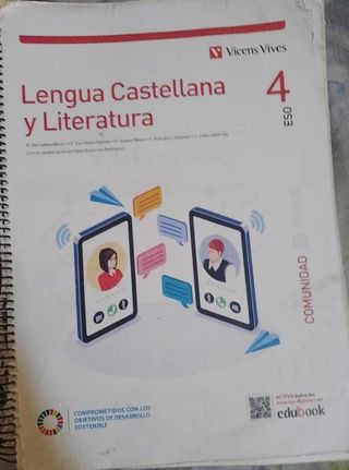 Libro de lengua castellana y literatura 4 de ESO