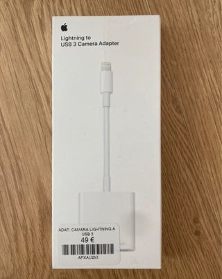 Adaptador Cámara Lightning a USB 3 Apple