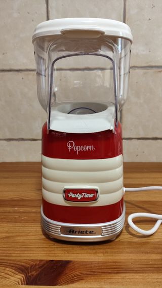 Máquina de Palomitas Ariete Roja y Blanca
