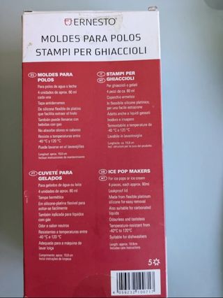 Moldes para polos Ernesto silicona