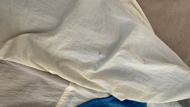 Cortavientos Retro Nike Azul y Gris