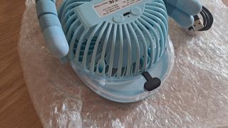 Ventilador Pulpo Batería Azul