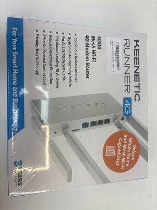 Router Cable Keenetic Runner 4G N300 (Sin Uso)