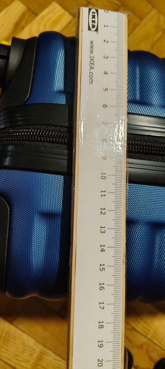 Maleta de cabina Lansport azul 40x30x20