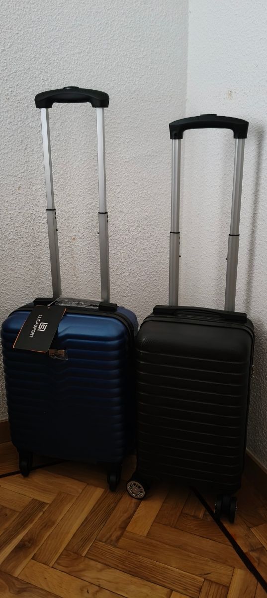 Maleta de cabina Lansport azul 40x30x20