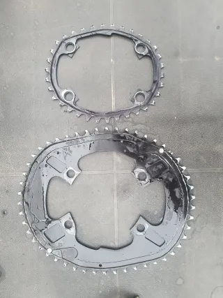 Platos Bici Carretera Ovalado Stronglight O.SYMETR