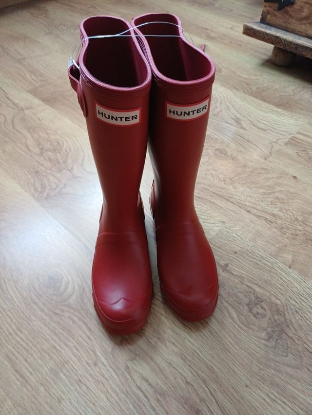 Botas Hunter Rojas Niñ@