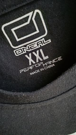 Maglietta - O'NEAL Mountain bike nero/rosso XXL