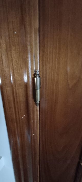 3 Puertas de nogal de madera maciza