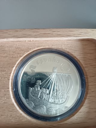 Moneda 5 ecus España 1996