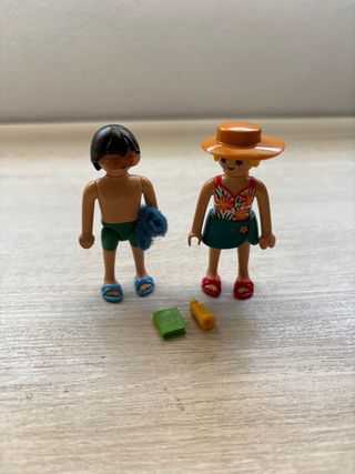 Piscina Playmobil con accesorios