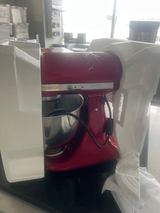 KitchenAid Roja Artisan con Accesorios
