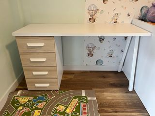 Dormitorio nido blanco y madera NUEVO