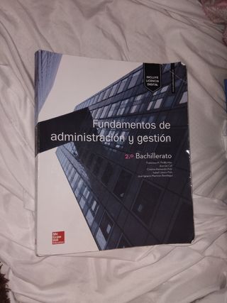 Fundamentos de administración y gestión 2.º Bac...