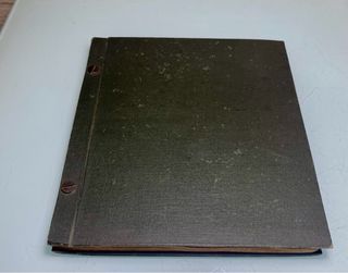 Álbum etiquetas antiguas bebidas Musté Gili Reus