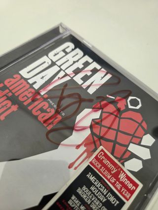 Green Day American Idiot CD Firmato Billie Joe Arm