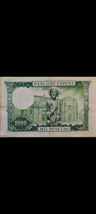 Billete 1000 Pesetas 1965