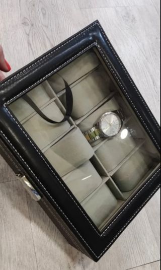 Caja Guarda Relojes para 10 Unidades