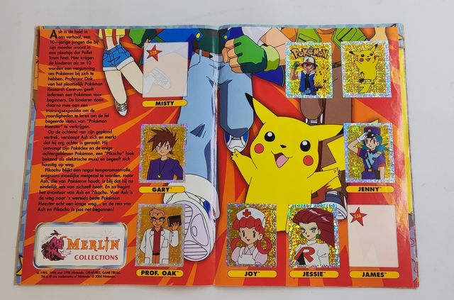 Álbum Pokémon Merlin (1999)